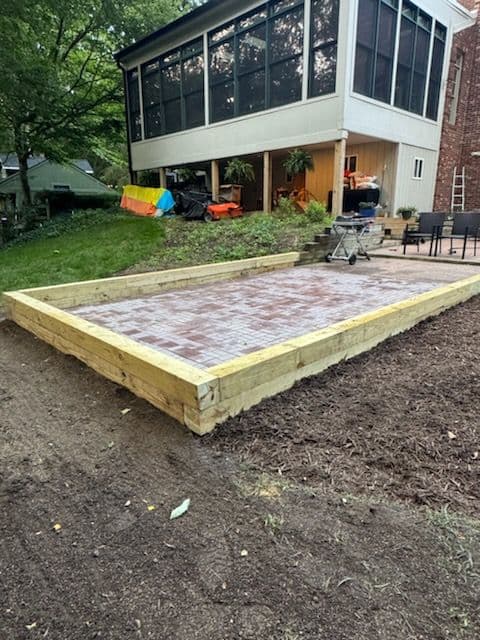 Project Enhanced Backyard Patio with Poolside Access image