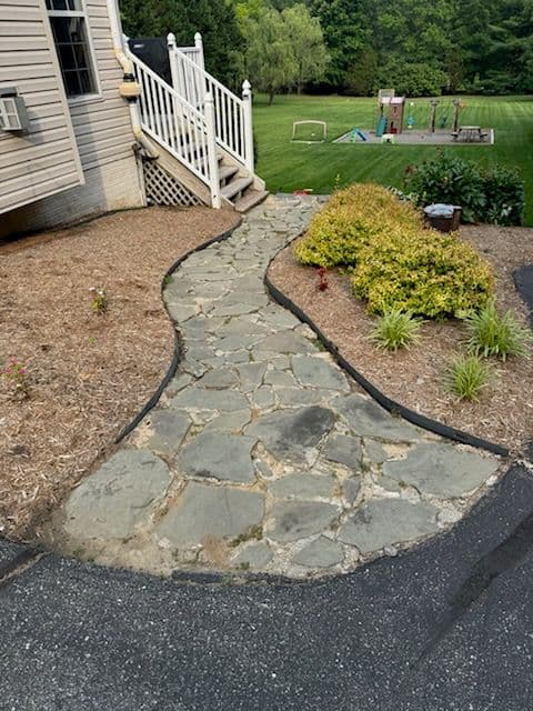 Gallery photos for Sleek Paver Walkway Enhances Style and Safety: Image #3