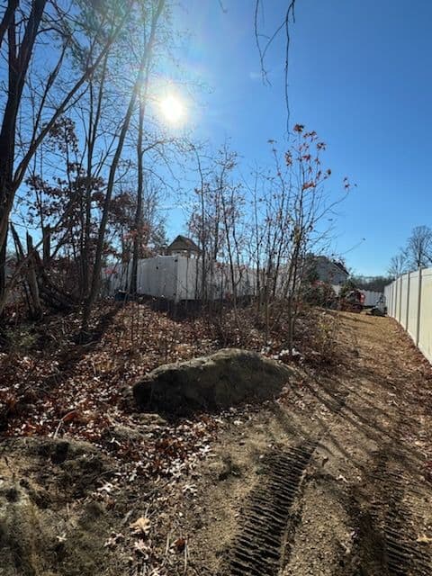 Land Clearing in Prince Frederick Preparing for Spring Blossoms image